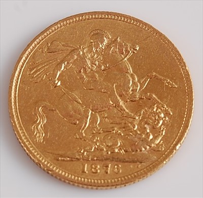 Lot 288 - Great Britain, 1876 gold full sovereign
