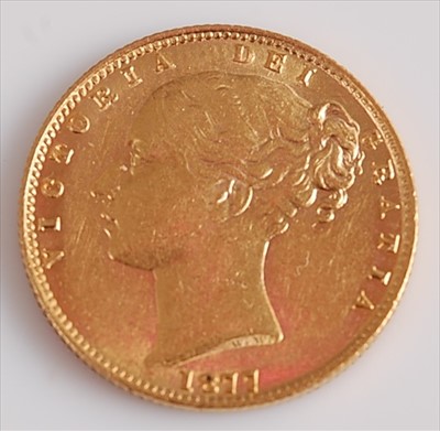 Lot 290 - Great Britain, 1877 gold full sovereign