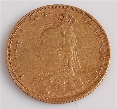 Lot 314 - Great Britain, 1889 gold full sovereign