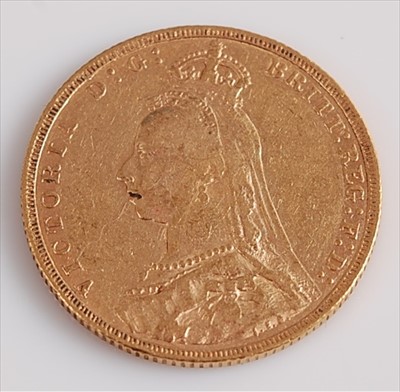 Lot 315 - Great Britain, 1890 gold full sovereign