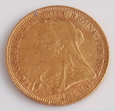 Lot 320 - Great Britain, 1893 gold full sovereign