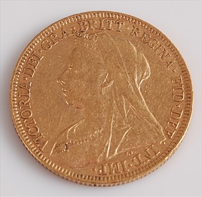Lot 323 - Great Britain, 1896 gold full sovereign