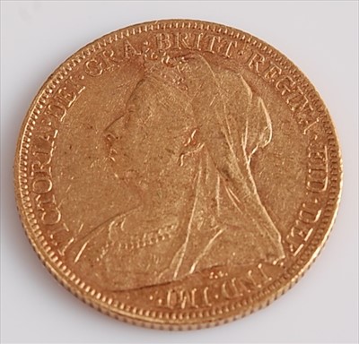Lot 326 - Great Britain, 1899 gold full sovereign