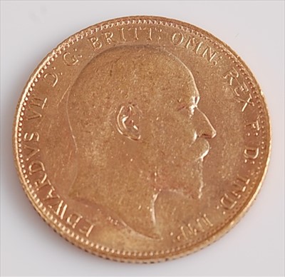 Lot 333 - Great Britain, 1906 gold full sovereign