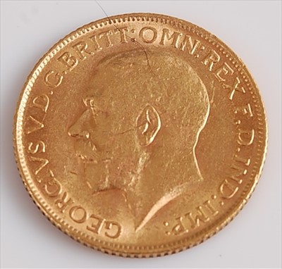 Lot 341 - Great Britain, 1913 gold full sovereign