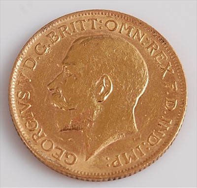Lot 342 - Great Britain, 1914 gold full sovereign