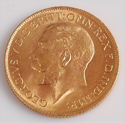 Lot 343 - Great Britain, 1915 gold full sovereign