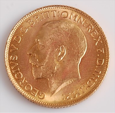 Lot 353 - Great Britain, 1925 gold full sovereign