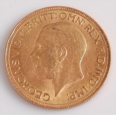 Lot 358 - Great Britain, 1930 gold full sovereign