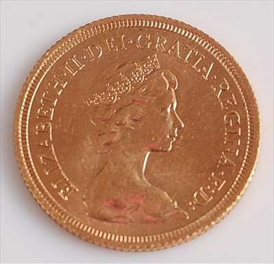 Lot 375 - Great Britain, 1978 gold full sovereign
