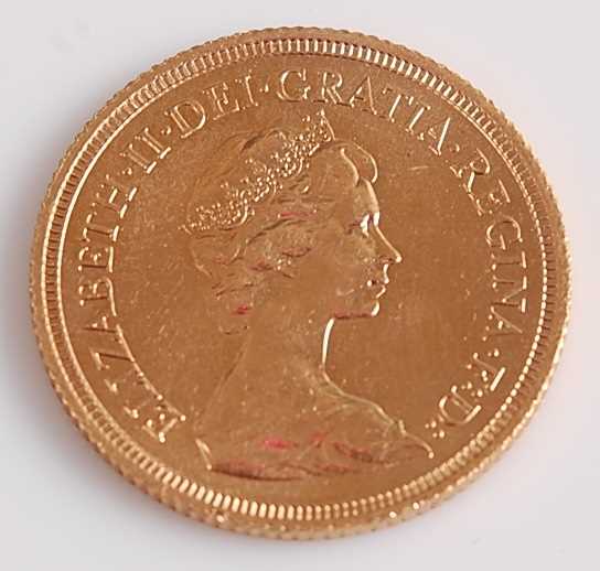 Lot 379 - Great Britain, 1980 gold full sovereign