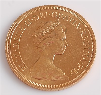 Lot 380 - Great Britain, 1981 gold full sovereign