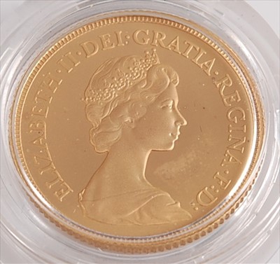 Lot 383 - Great Britain, 1984 gold full sovereign