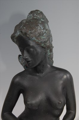 Lot 205 - C.F. Moore - a contemporary bronze model of a...