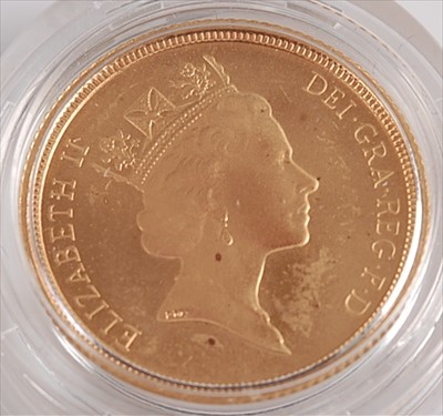Lot 390 - Great Britain, 1991 gold full sovereign