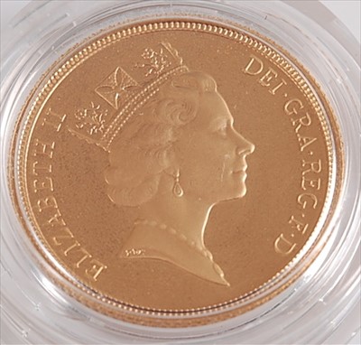 Lot 391 - Great Britain, 1992 gold full sovereign