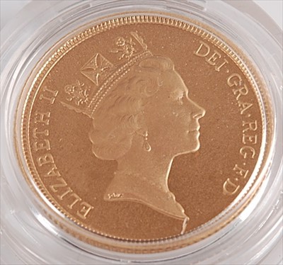 Lot 392 - Great Britain, 1993 gold full sovereign
