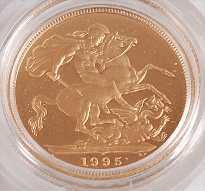 Lot 394 - Great Britain, 1995 gold full sovereign