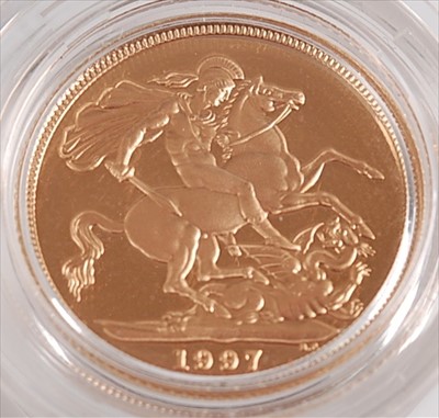 Lot 396 - Great Britain, 1997 gold full sovereign
