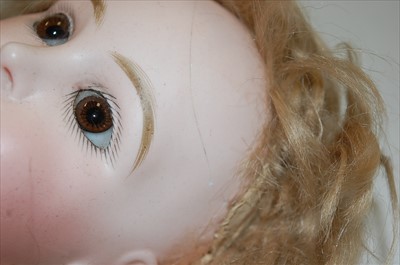 Lot 2178 - A French Paris Bébé bisque head doll, possibly...
