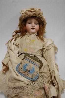 Lot 2204 - An Armand Marseille bisque head 'comfort' doll,...