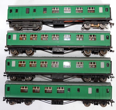 Lot 639 - A four car EMU for 3-rail use and powered by...