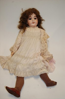 Lot 2216 - An Armand Marseille bisque head 'comfort' doll,...