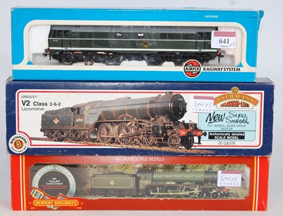Lot 641 - 3 locomotives, all converted for 3-rail...