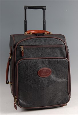 Lot 167 - A contemporary Mulberry carry-on suitcase,...