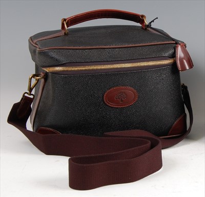 Lot 168 - A contemporary Mulberry travelling vanity bag,...