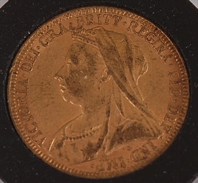 Lot 422 - Great Britain, 1893 gold full sovereign