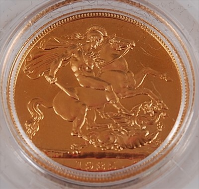 Lot 431 - Great Britain, 1985 gold full sovereign