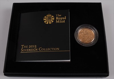 Lot 435 - Great Britain, 2013 gold full sovereign