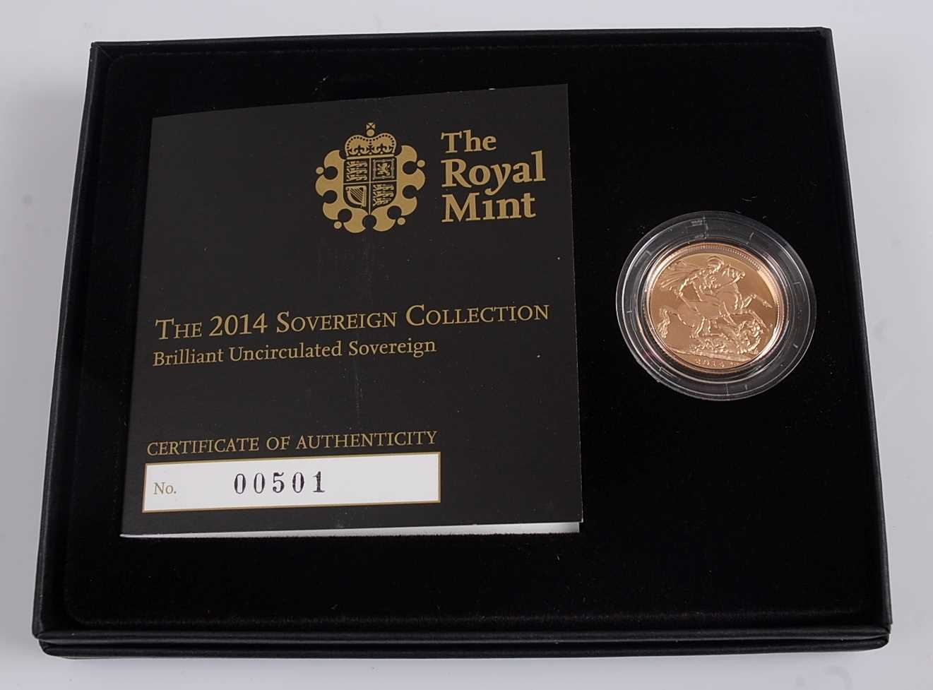 Lot 439 - Great Britain, 2014 gold full sovereign