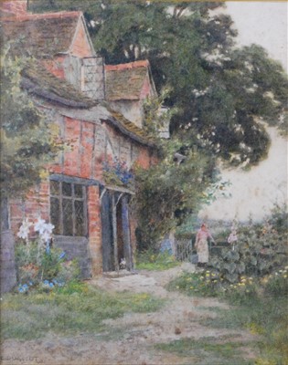 Lot 1355 - Curtius Duassut (1889-1930) - Old cottages at...