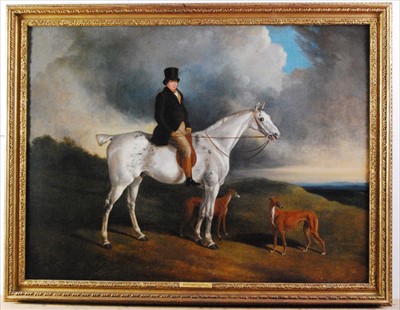 Lot 1416 - Abraham Cooper RA (1787-1868) - Gentleman on a...