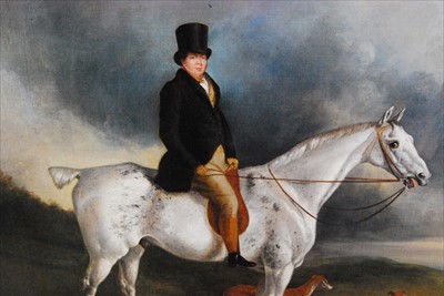 Lot 1416 - Abraham Cooper RA (1787-1868) - Gentleman on a...