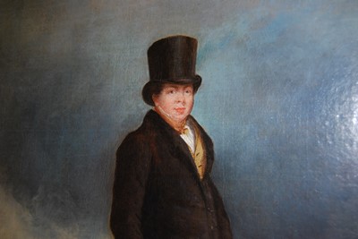Lot 1416 - Abraham Cooper RA (1787-1868) - Gentleman on a...