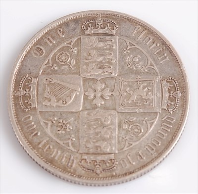 Lot 134 - Great Britain, 1872 Gothic florin
