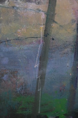 Lot 257 - Frederick Cuming (b.1930) - Cherry Tree, oil...