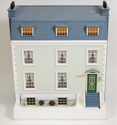Lot 2274 - A large contemporary three-storey dolls house,...