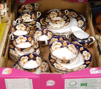 Lot 54 - A Victorian Royal Albert crown china part tea...