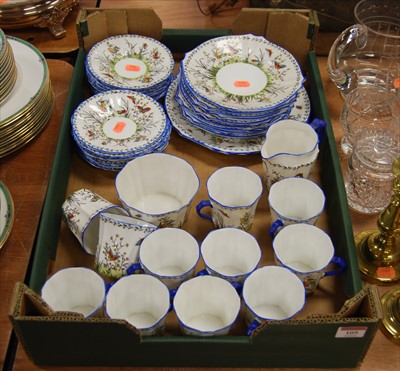 Lot 105 - A Royal Stafford part tea service in the June...