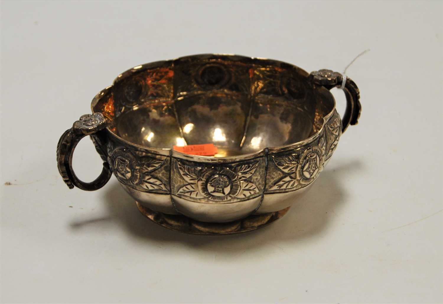 Lot 204 - An early 20th century Mexican sterling silver...