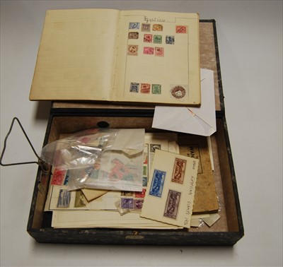 Lot 276 - A George V stamp album, contents mainly being...