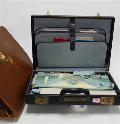 Lot 395 - A collection of Masonic related items, to...