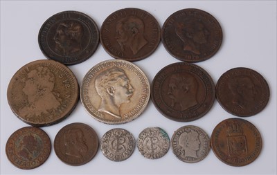 Lot 143 - Europe and World, a collection of coins to include