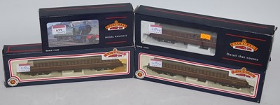 Lot 659 - A Bachmann 32-128 BR black factory weathered...