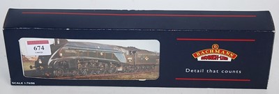 Lot 674 - Bachmann 31-952A class A4 engine and tender...
