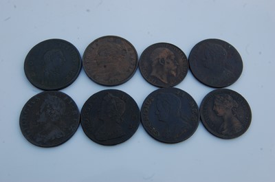 Lot 150 - Great Britain, a large collection of copper half pennies
